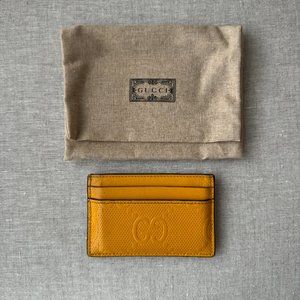 AUTH Gucci GG Card Case Wallet